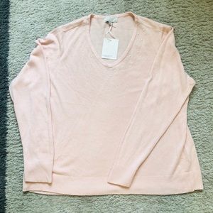 Pastel Light Pink Sweater Top